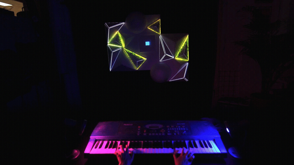 INTERACTIVE AUDIO-VISUAL INSTALLTION PROJECTION MAPPING SYNTHESIZER NEW MEDIA PROJECT CREATED BY NIBERA VISUALS BERNARDA CONIC (1)